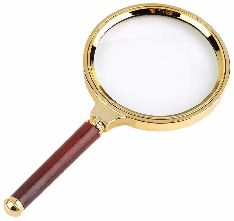 Magnifying Lens 90 mm -Gold
