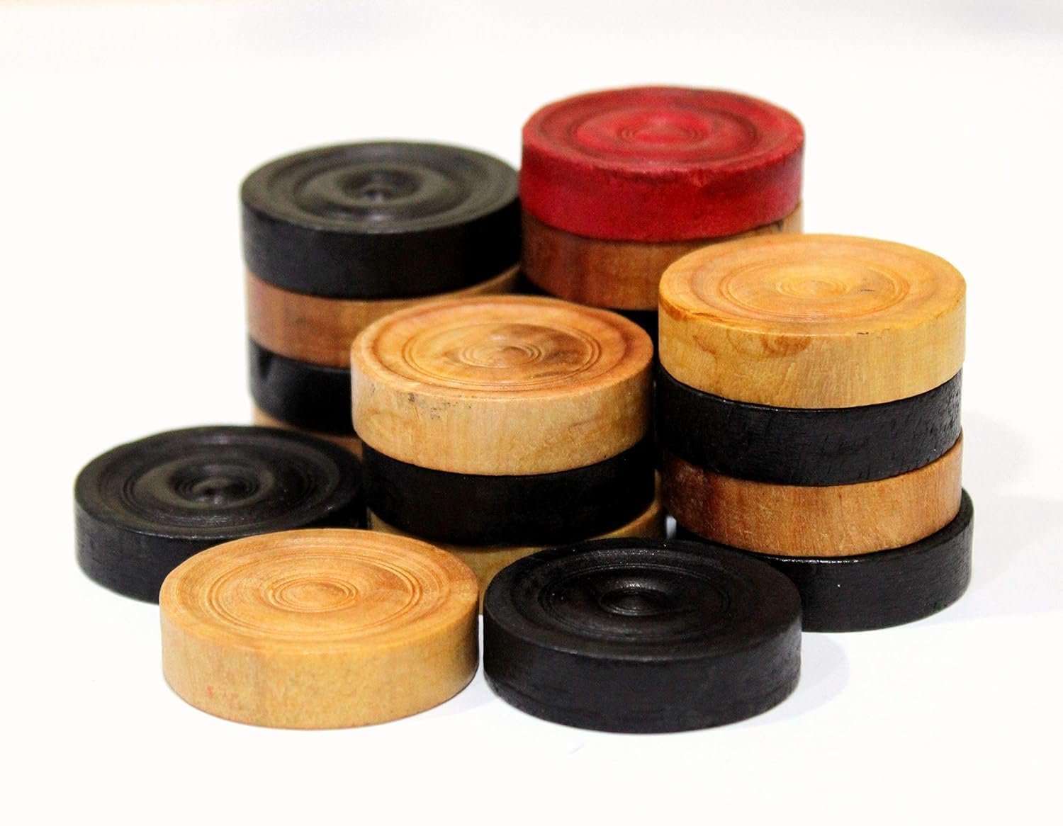 Carrom Coin Wood