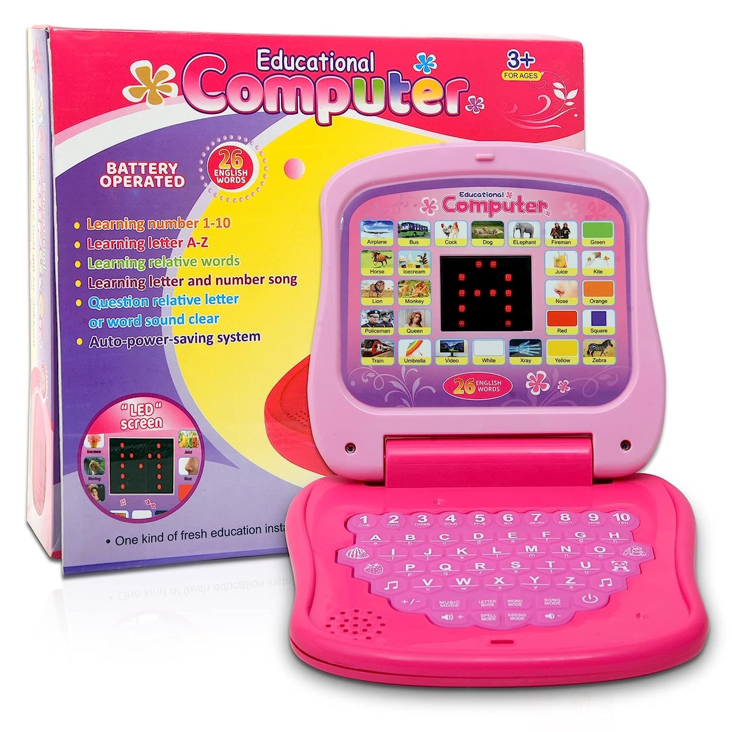 Edu Computer Pink