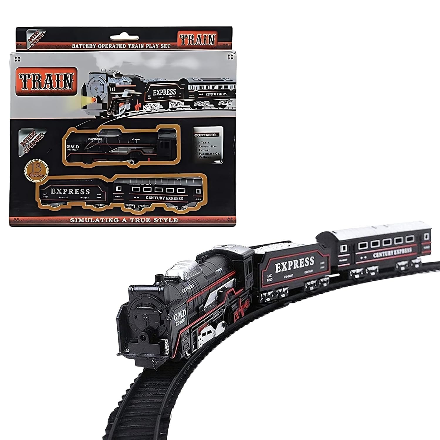Train Set Black