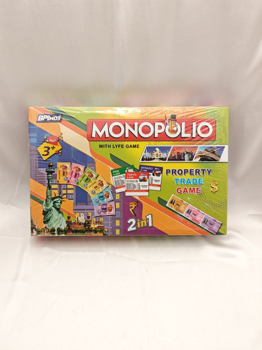 Monopolio 2-in-1 Monopoly-Style Board Game