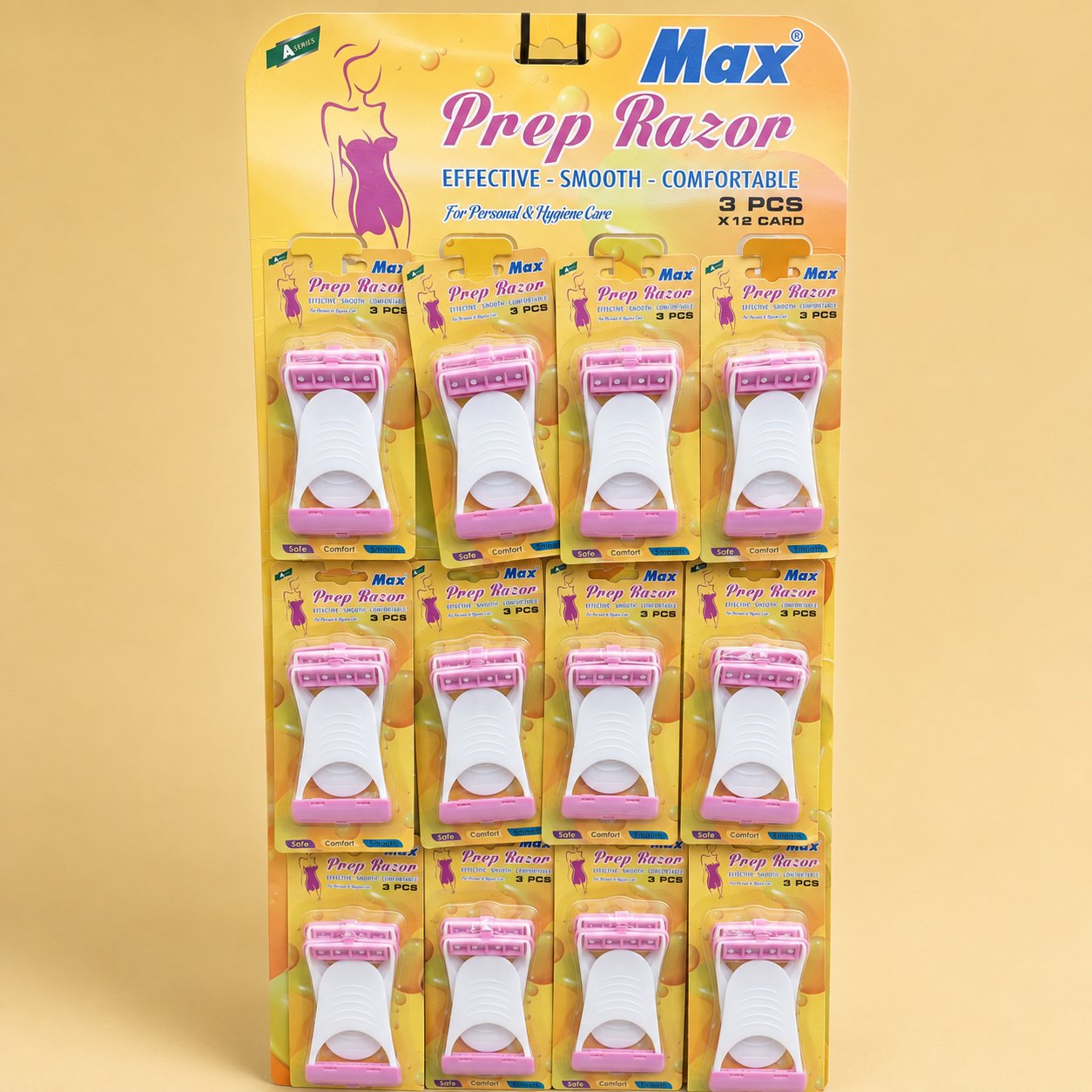 Max Ladies' Razor Pack of 12