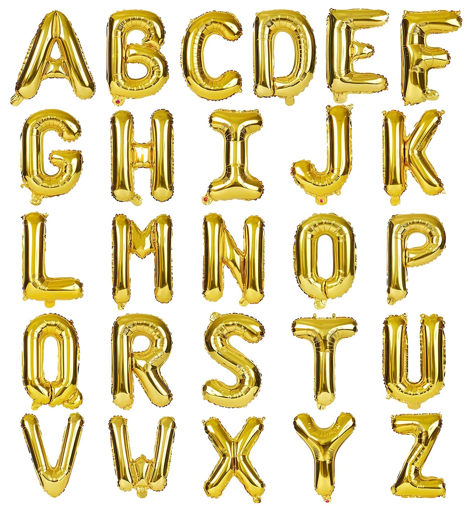 Foil Balloon Alphabets